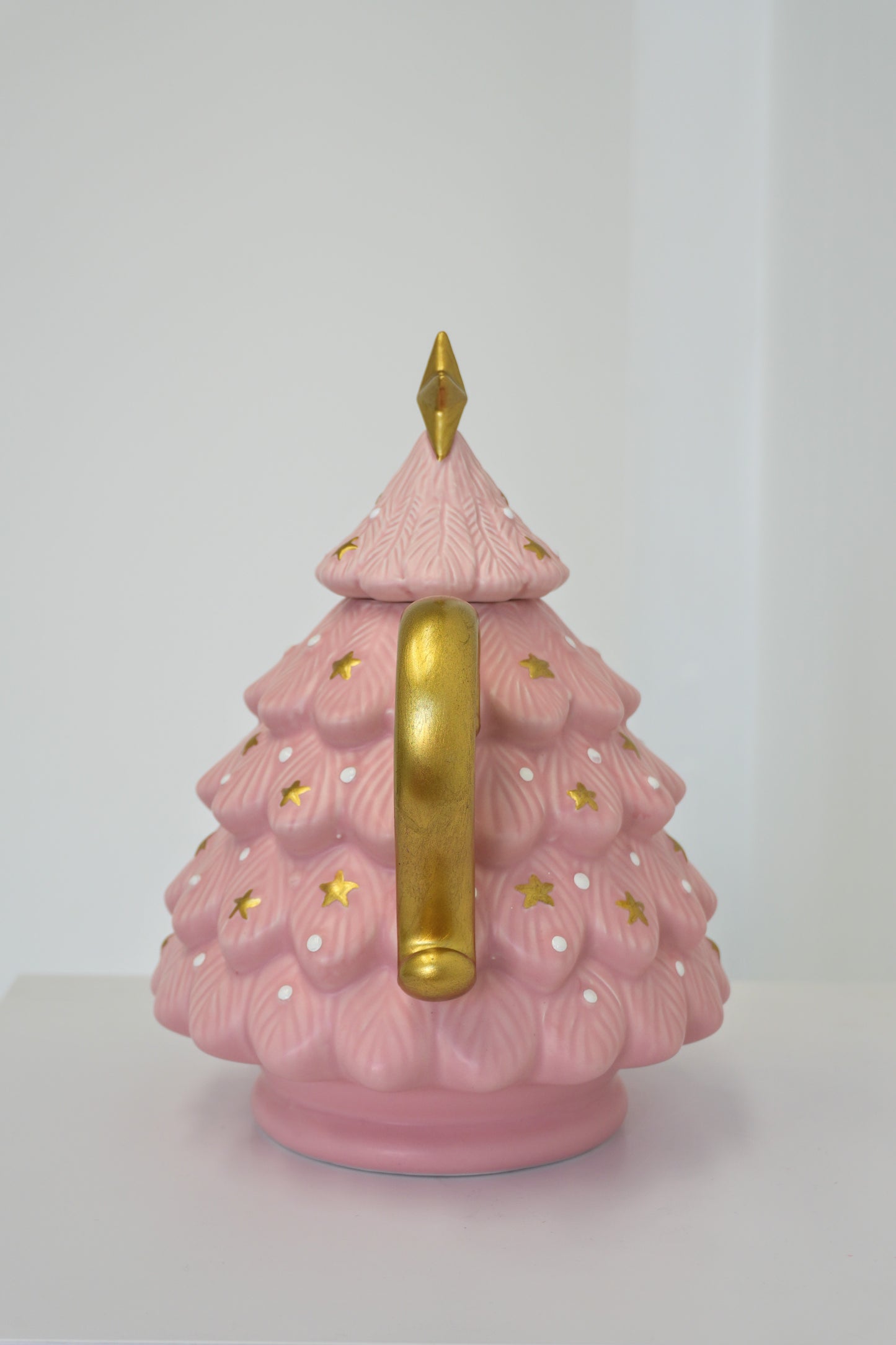 Shop Pink Christmas Tree Teapot