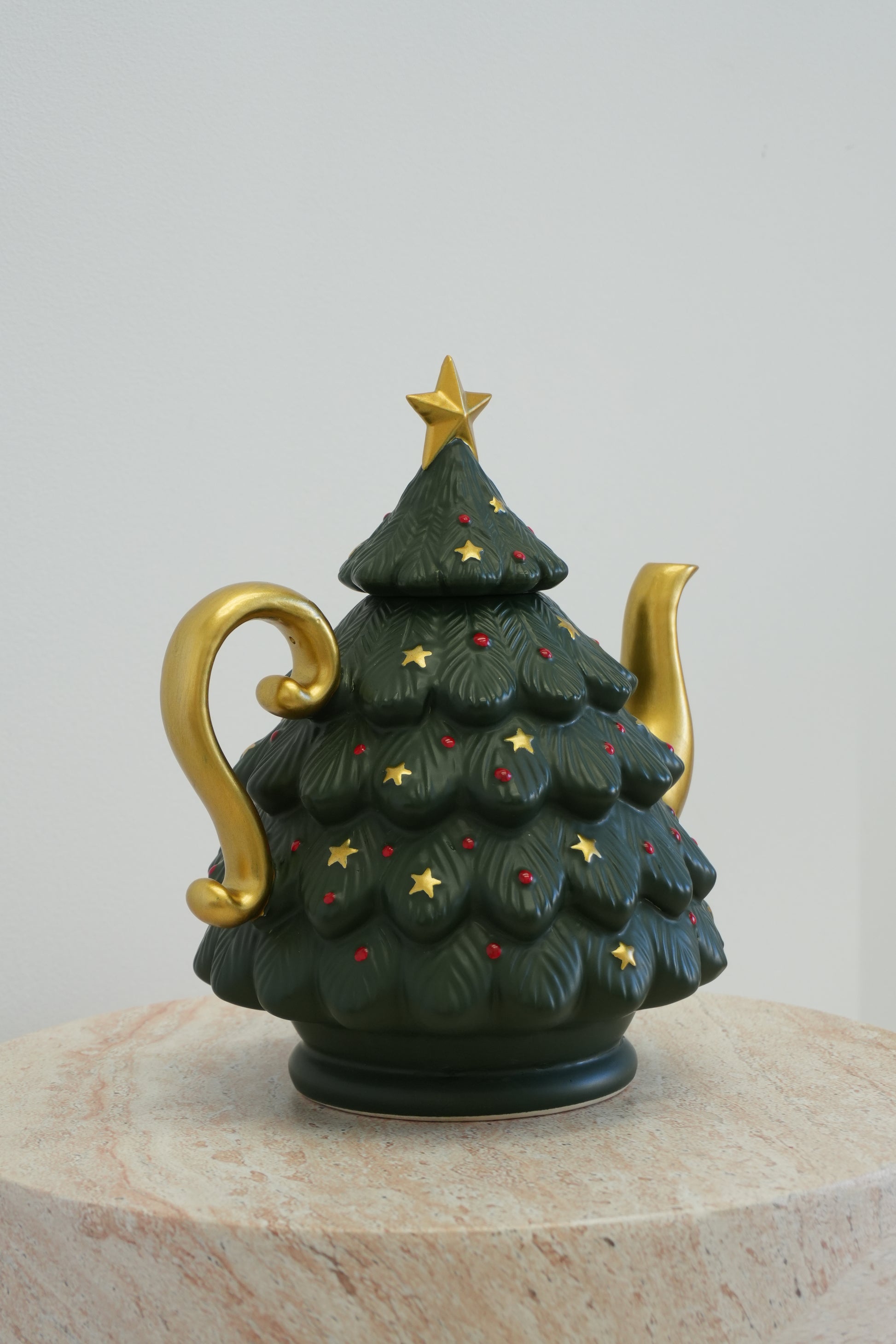 Buy Traditional Christmas Tree Teapot